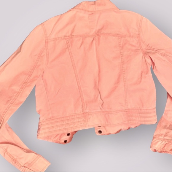 Decree Denim Pink Girls Jacket - Picture 3 of 6